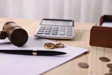 Calculator and wedding rings